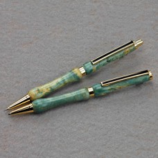 Slimline Fancy Turned Pen & Pencil Set